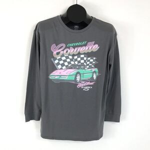 Art Class GM Chevrolet Corvette Graphic T-Shirt Girls' 2X Oversized Long Sleeve